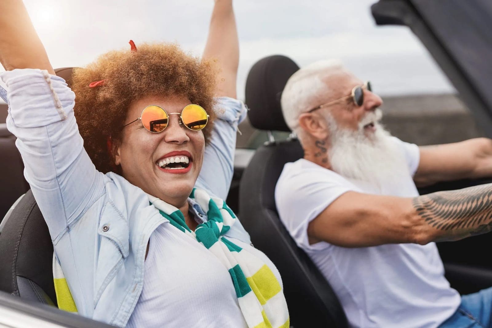 Couple enjoying life
