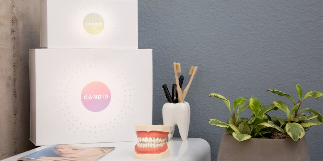 Consultation at Sherwood Park Dental Care Centre for Invisalign treatment.